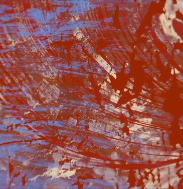 Grunge çağdaş sanat. El sanat yapılmış. renkli doku. Modern sanat. Yağlı boya darbeleri. Darbeleri. Sanatsal arka plan. Soyut resim tuval üzerine.