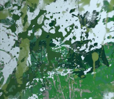 Grunge çağdaş sanat. El sanat yapılmış. renkli doku. Modern sanat. Yağlı boya darbeleri. Darbeleri. Sanatsal arka plan. Soyut resim tuval üzerine.