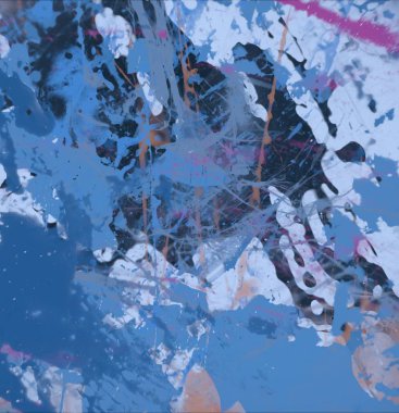 Grunge çağdaş sanat. El sanat yapılmış. renkli doku. Modern sanat. Yağlı boya darbeleri. Darbeleri. Sanatsal arka plan. Soyut resim tuval üzerine.