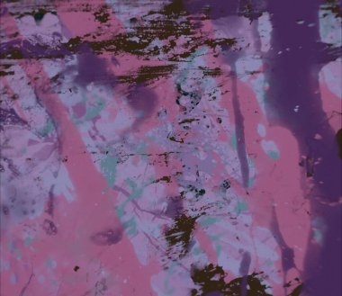 Grunge çağdaş sanat. El sanat yapılmış. renkli doku. Modern sanat. Yağlı boya darbeleri. Darbeleri. Sanatsal arka plan. Soyut resim tuval üzerine.