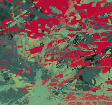 Grunge çağdaş sanat. El sanat yapılmış. renkli doku. Modern sanat. Yağlı boya darbeleri. Darbeleri. Sanatsal arka plan. Soyut resim tuval üzerine.