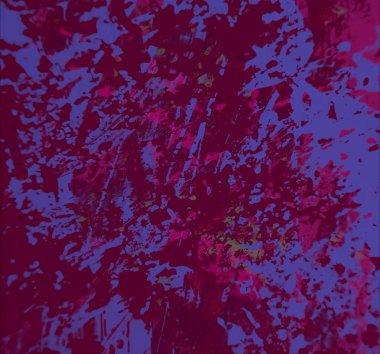 Grunge çağdaş sanat. El sanat yapılmış. renkli doku. Modern sanat. Yağlı boya darbeleri. Darbeleri. Sanatsal arka plan. Soyut resim tuval üzerine.