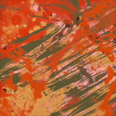 Grunge çağdaş sanat. El sanat yapılmış. renkli doku. Modern sanat. Yağlı boya darbeleri. Darbeleri. Sanatsal arka plan. Soyut resim tuval üzerine.