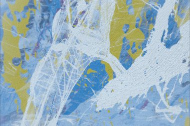 Grunge çağdaş sanat. El sanat yapılmış. renkli doku. Modern sanat. Yağlı boya darbeleri. Darbeleri. Sanatsal arka plan. Soyut resim tuval üzerine.