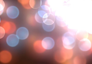 Bokeh ve parlak ışıklar arka plan. Doğal bokeh ve parlak ışıklar Vintage Magic arka plan ile renk Festival arka plan