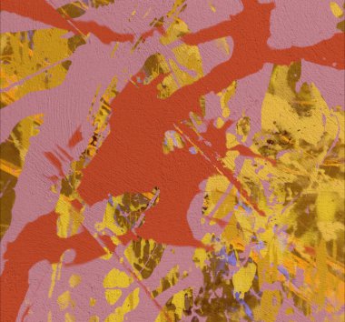 Grunge çağdaş sanat. El sanat yapılmış. renkli doku. Modern sanat. Yağlı boya darbeleri. Darbeleri. Sanatsal arka plan. Soyut resim tuval üzerine.