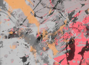 Grunge çağdaş sanat. El sanat yapılmış. renkli doku. Modern sanat. Yağlı boya darbeleri. Darbeleri. Sanatsal arka plan. Soyut resim tuval üzerine.