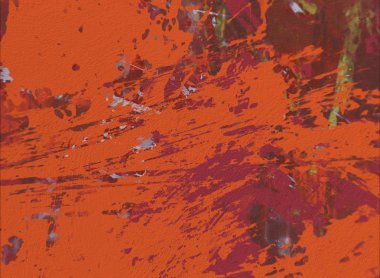 Grunge çağdaş sanat. El sanat yapılmış. renkli doku. Modern sanat. Yağlı boya darbeleri. Darbeleri. Sanatsal arka plan. Soyut resim tuval üzerine.