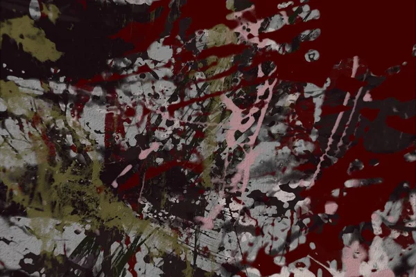 Grunge Kortárs Művészet Kézzel Készített Art Színes Textúra Modern Stroke — Stock Fotó