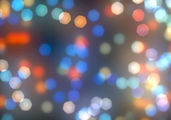 Antecedentes Con Bokeh Luces Brillantes Fondo Mágico Vintage Con Fondo — Foto de Stock