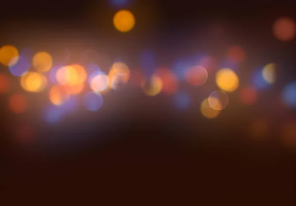 Antecedentes Con Bokeh Luces Brillantes Fondo Mágico Vintage Con Fondo — Foto de Stock