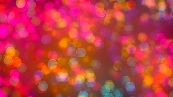 Contexte Avec Bokeh Lumières Vives Vintage Fond Magique Avec Couleur — Photo