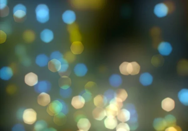 Bokeh Abstrakte Textur Bunt Defokussierter Hintergrund Verschwommenes Helles Licht Kreisverkehre — Stockfoto