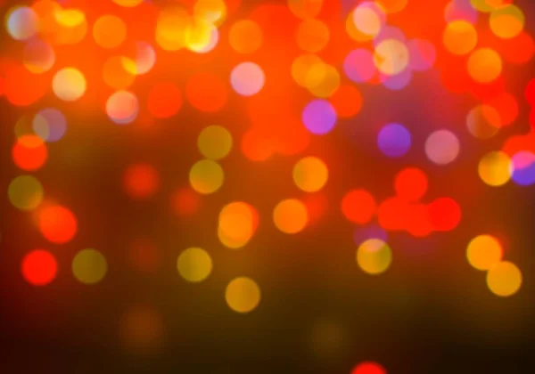 Bokeh Abstrakte Textur Bunt Defokussierter Hintergrund Verschwommenes Helles Licht Kreisverkehre — Stockfoto