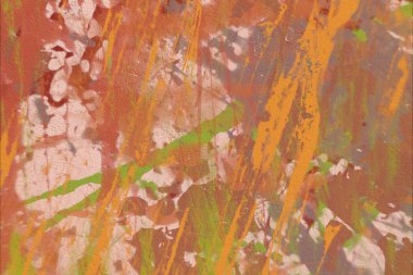 Grunge çağdaş sanat. El sanat yapılmış. renkli doku. Modern sanat. Yağlı boya darbeleri. Darbeleri. Sanatsal arka plan. Soyut resim tuval üzerine.