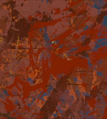 Grunge çağdaş sanat. El sanat yapılmış. renkli doku. Modern sanat. Yağlı boya darbeleri. Darbeleri. Sanatsal arka plan. Soyut resim tuval üzerine.