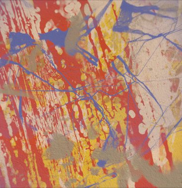 Grunge çağdaş sanat. El sanat yapılmış. renkli doku. Modern sanat. Yağlı boya darbeleri. Darbeleri. Sanatsal arka plan. Soyut resim tuval üzerine.