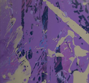 Grunge çağdaş sanat. El sanat yapılmış. renkli doku. Modern sanat. Yağlı boya darbeleri. Darbeleri. Sanatsal arka plan. Soyut resim tuval üzerine.