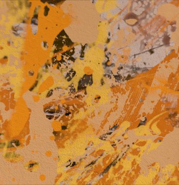 Grunge çağdaş sanat. El sanat yapılmış. renkli doku. Modern sanat. Yağlı boya darbeleri. Darbeleri. Sanatsal arka plan. Soyut resim tuval üzerine.