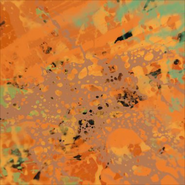 Grunge çağdaş sanat. El sanat yapılmış. renkli doku. Modern sanat. Yağlı boya darbeleri. Darbeleri. Sanatsal arka plan. Soyut resim tuval üzerine.