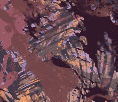 Grunge çağdaş sanat. El sanat yapılmış. renkli doku. Modern sanat. Yağlı boya darbeleri. Darbeleri. Sanatsal arka plan. Soyut resim tuval üzerine.
