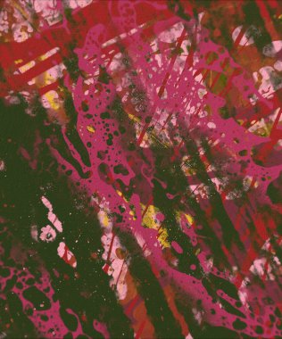 Grunge çağdaş sanat. El sanat yapılmış. renkli doku. Modern sanat. Yağlı boya darbeleri. Darbeleri. Sanatsal arka plan. Soyut resim tuval üzerine.