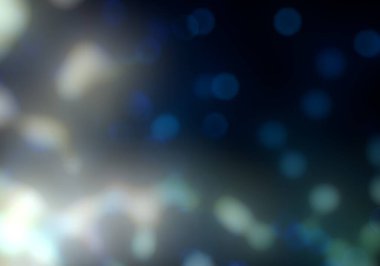 Bokeh soyut dokusu. Renkli. Odaklanmamış arka plan. Bulanık parlak ışık. Dairesel noktalar. 