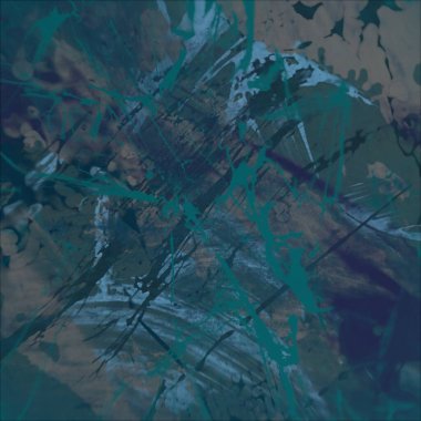 Grunge çağdaş sanat. El sanat yapılmış. renkli doku. Modern sanat. Yağlı boya darbeleri. Darbeleri. Sanatsal arka plan. Soyut resim tuval üzerine.