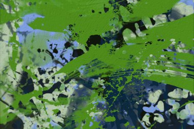 Grunge çağdaş sanat. El sanat yapılmış. renkli doku. Modern sanat. Yağlı boya darbeleri. Darbeleri. Sanatsal arka plan. Soyut resim tuval üzerine.