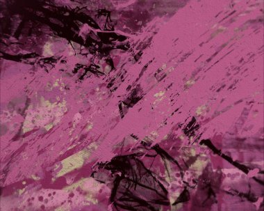 Grunge çağdaş sanat. El sanat yapılmış. renkli doku. Modern sanat. Yağlı boya darbeleri. Darbeleri. Sanatsal arka plan. Soyut resim tuval üzerine.