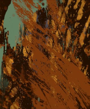 Grunge çağdaş sanat. El sanat yapılmış. renkli doku. Modern sanat. Yağlı boya darbeleri. Darbeleri. Sanatsal arka plan. Soyut resim tuval üzerine.