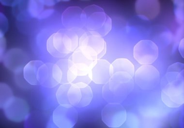 Bokeh soyut dokusu. Renkli. Odaklanmamış arka plan. Bulanık parlak ışık. Dairesel noktalar. 