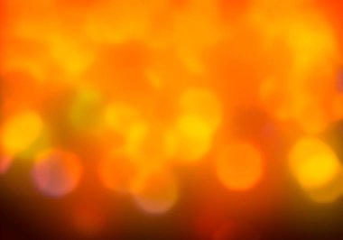 Bokeh soyut dokusu. Renkli. Odaklanmamış arka plan. Bulanık parlak ışık. Dairesel noktalar. 