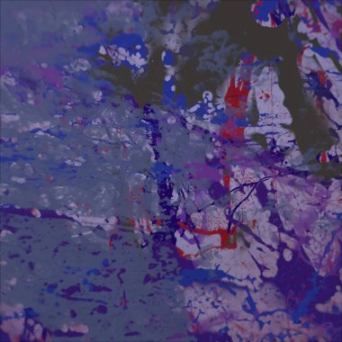 Grunge çağdaş sanat. El sanat yapılmış. renkli doku. Modern sanat. Yağlı boya darbeleri. Darbeleri. Sanatsal arka plan. Soyut resim tuval üzerine.