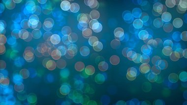 Bokeh soyut dokusu. Renkli. Odaklanmamış arka plan. Bulanık parlak ışık. Dairesel noktalar. 