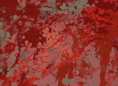 Grunge çağdaş sanat. El sanat yapılmış. renkli doku. Modern sanat. Yağlı boya darbeleri. Darbeleri. Sanatsal arka plan. Soyut resim tuval üzerine.