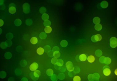 Bokeh soyut dokusu. Renkli. Odaklanmamış arka plan. Bulanık parlak ışık. Dairesel noktalar. 