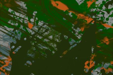 Grunge çağdaş sanat. El sanat yapılmış. renkli doku. Modern sanat. Yağlı boya darbeleri. Darbeleri. Sanatsal arka plan. Soyut resim tuval üzerine.