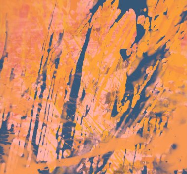 Grunge çağdaş sanat. El sanat yapılmış. renkli doku. Modern sanat. Yağlı boya darbeleri. Darbeleri. Sanatsal arka plan. Soyut resim tuval üzerine.