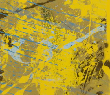 Grunge çağdaş sanat. El sanat yapılmış. renkli doku. Modern sanat. Yağlı boya darbeleri. Darbeleri. Sanatsal arka plan. Soyut resim tuval üzerine.