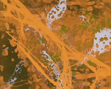 Grunge çağdaş sanat. El sanat yapılmış. renkli doku. Modern sanat. Yağlı boya darbeleri. Darbeleri. Sanatsal arka plan. Soyut resim tuval üzerine.