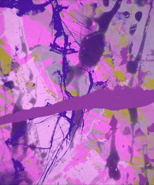 Grunge çağdaş sanat. El sanat yapılmış. renkli doku. Modern sanat. Yağlı boya darbeleri. Darbeleri. Sanatsal arka plan. Soyut resim tuval üzerine.