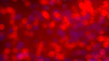 Bokeh soyut dokusu. Renkli. Odaklanmamış arka plan. Bulanık parlak ışık. Dairesel noktalar. 