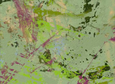 Grunge çağdaş sanat. El sanat yapılmış. renkli doku. Modern sanat. Yağlı boya darbeleri. Darbeleri. Sanatsal arka plan. Soyut resim tuval üzerine.