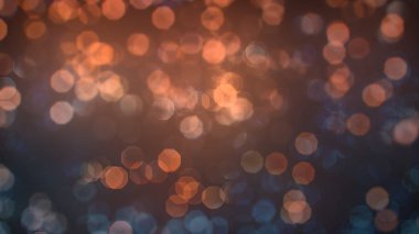 Bokeh soyut dokusu. Renkli. Odaklanmamış arka plan. Bulanık parlak ışık. Dairesel noktalar. 