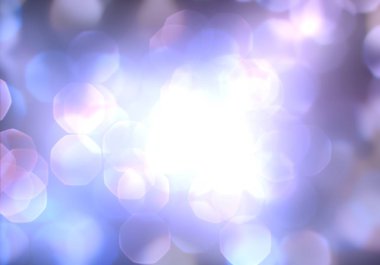 Bokeh soyut dokusu. Renkli. Odaklanmamış arka plan. Bulanık parlak ışık. Dairesel noktalar. 