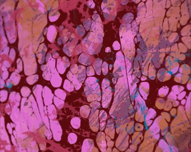 Grunge çağdaş sanat. El sanat yapılmış. renkli doku. Modern sanat. Yağlı boya darbeleri. Darbeleri. Sanatsal arka plan. Soyut resim tuval üzerine.