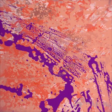 Grunge çağdaş sanat. El sanat yapılmış. renkli doku. Modern sanat. Yağlı boya darbeleri. Darbeleri. Sanatsal arka plan. Soyut resim tuval üzerine.