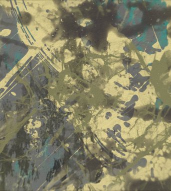 Grunge çağdaş sanat. El sanat yapılmış. renkli doku. Modern sanat. Yağlı boya darbeleri. Darbeleri. Sanatsal arka plan. Soyut resim tuval üzerine.