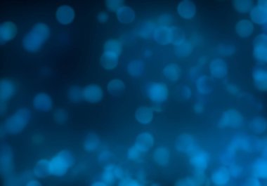 Bokeh soyut dokusu. Renkli. Odaklanmamış arka plan. Bulanık parlak ışık. Dairesel noktalar. 